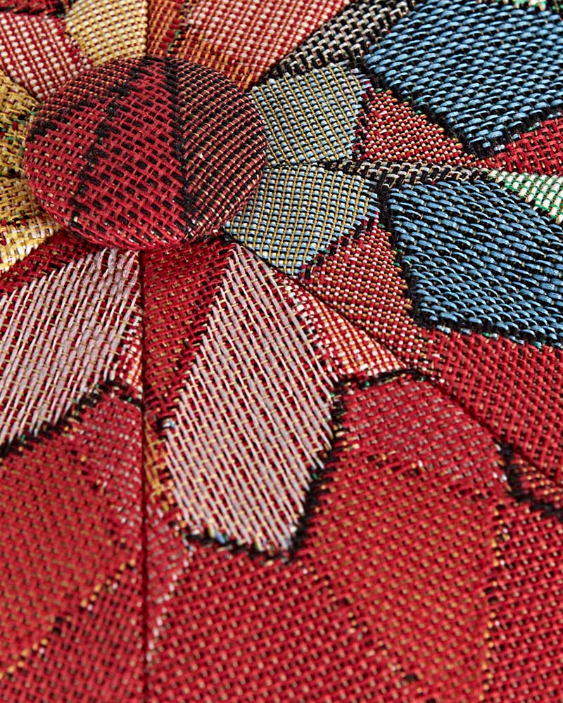 Summer Abstract Multi-Colour Cotton Gatsby Cap