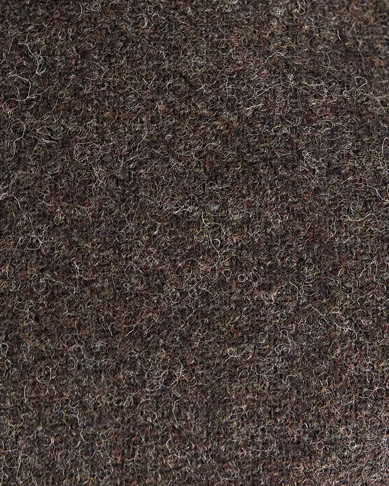 Brown Twill 100% Wool Made In England Flat Cap