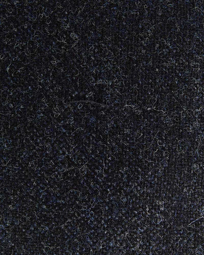 Dark Blue Plain Weave 100% Wool Made In England Flat Cap
