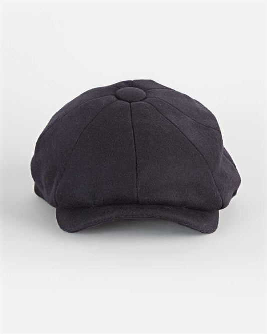 Plain Navy Cashmere Made In England Gatsby Cap