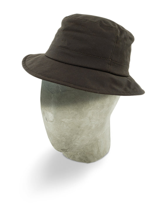 Brown Waterproof Bucket Hat