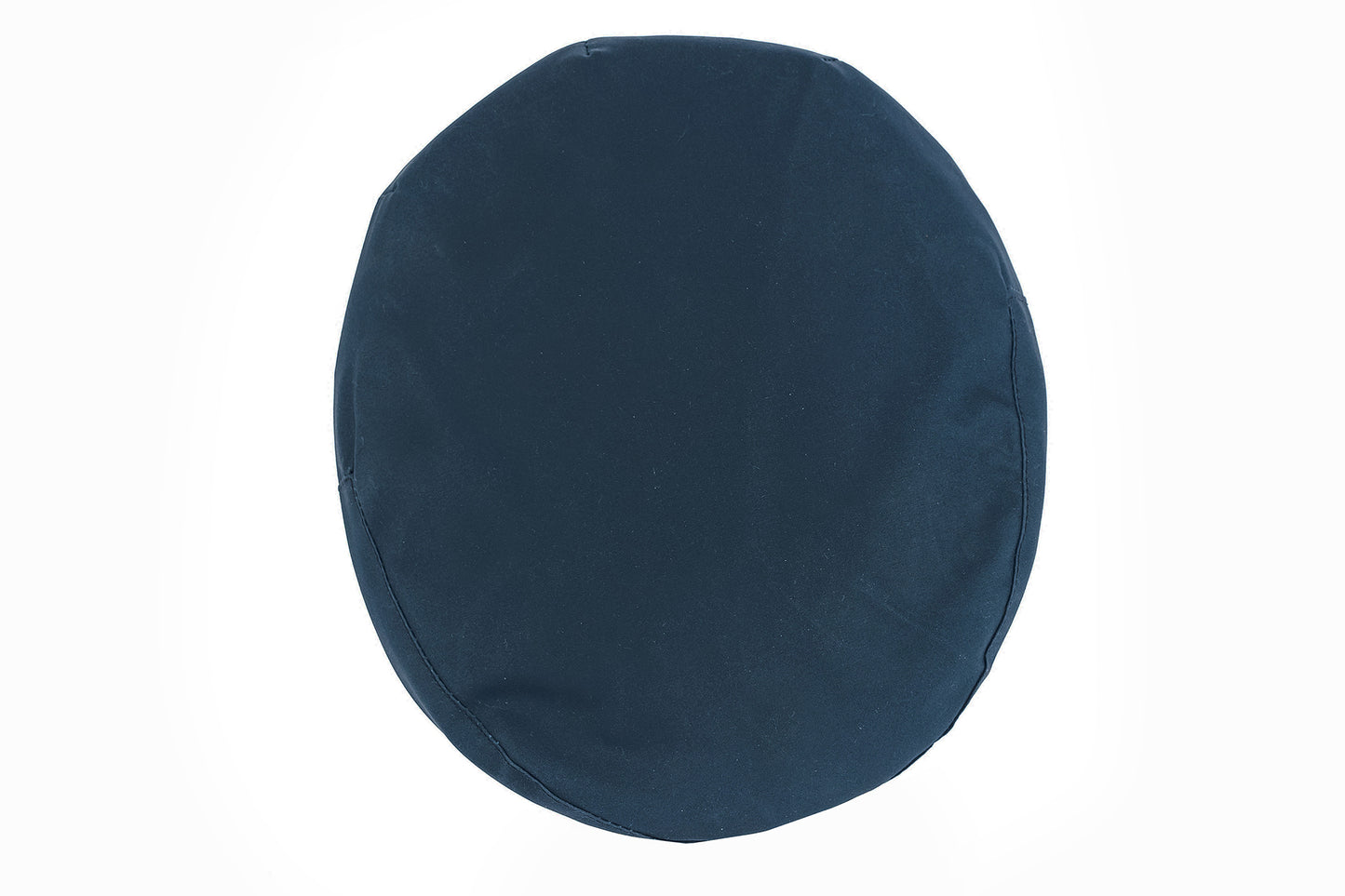 Plain Navy Waxed Cotton Flat Cap