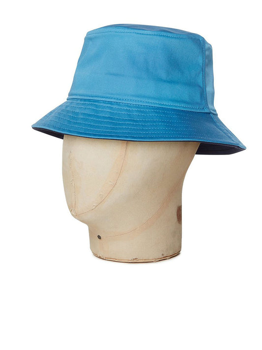 Summer Blue Cotton Bucket Hat