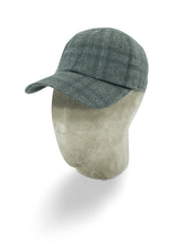 Grey Wool Baseball Cap