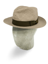 Brown Cotton Travel Trilby